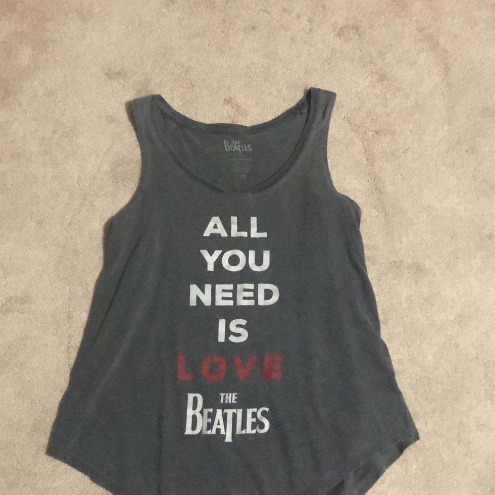 Medium Lucky Brand Beatles Tank Top.